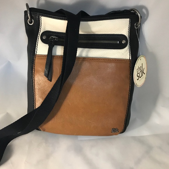 The Sak Handbags - Last Call ****The SAK Messenger Bag Nuetral Colors